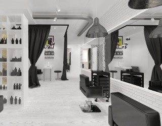 Дизайн парикмахерской, салона