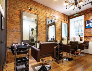 Дизайн интерьера парикмахерской: фото
