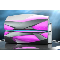 Горизонтальный солярий "Ergoline Prestige 1400 Carbon Grey"