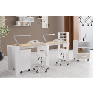 Двухместный маникюрный стол "Matrix"