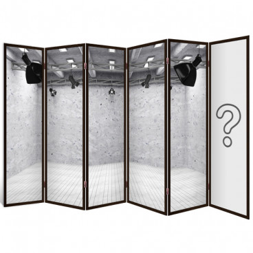 Ширма-перегородка "Закат" 6 секций