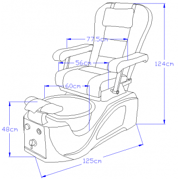 Педикюрное СПА кресло Smart
