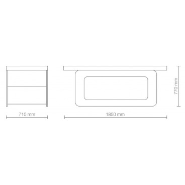 Массажная кушетка "Creo"
