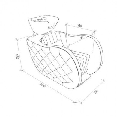 Мойка "Mia" парикмахерская