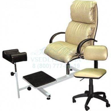 Педикюрная группа Надир Люкс со стулом для мастера Сеньор