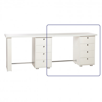 Маникюрный стол "Глория" приставной