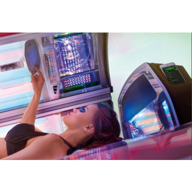 Горизонтальный солярий "Luxura VEGAZ 9200 INTELLIGENT"